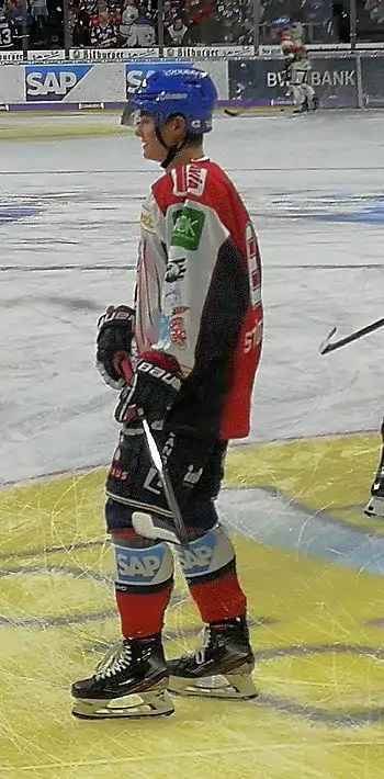 Tim Stützle was selected third overall by the Ottawa Senators.