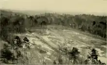 A cleared area ready to be built on.