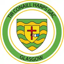 Football kit (white jersey with two broad, red, vertical stripes; red shorts with side-stripes; and white socks).