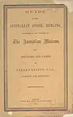 Guide to the Australian Fossil Remains, etc. (1870).