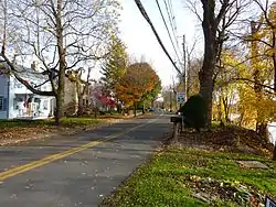 Residential street in Titusville