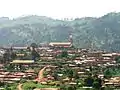 Panorama of the Town of Kumbo, taken from Tobin