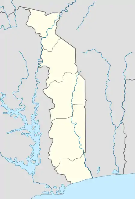 Moande is located in Togo