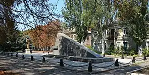 WW2 memorial in Tokmak