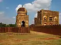 Tomb of Ali Barid Shah of Bidar Sultanate.