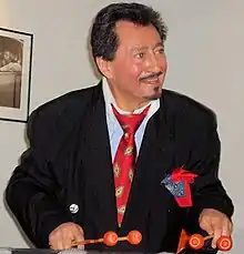 Tommy Vig in Budapest 2009(Photo by Zsolt Pethő)\