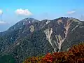 Mount Hiru and Mount Fudō from Mount Tō (10/2008)