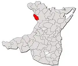 Location in Constanța County