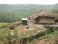New cabin with elephant proof trench near Top Station