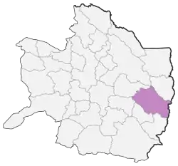 Location of Torbat-e Jam County in&nbsp;Razavi&nbsp;Khorasan&nbsp;province