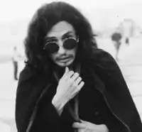 Neto as Nosferatu during the shooting of the 1970 film Nosferatu no Brasil