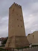 Racef Tower&nbsp;[es], (Racef (رصيف) means "sidewalk") built between the 9th and 12th centuries.