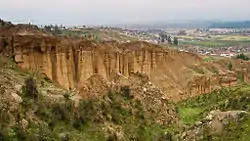 Turi Turi (Torre Torre) rock formations near the city of Huancayo