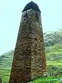 A combat tower, Tusheti
