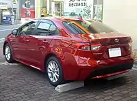 2019 Corolla Hybrid S saloon (ZWE211, Japan)