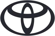 Toyota Motor Europe logo consisting of two perpendicular ovals inside a larger oval forming the shape of a ‘T’ for Toyota.