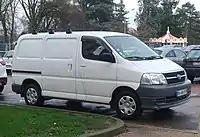 2008 HiAce Van SWB (KLH12; facelift, Europe)