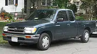 1998–2000 Tacoma Xtracab 2WD(flush headlamps, first updated grille)