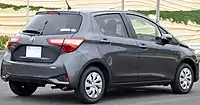 2017 facelift: Vitz 1.0F 5-door (Japan)