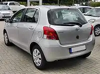 Facelift: Yaris 5-door (Germany)