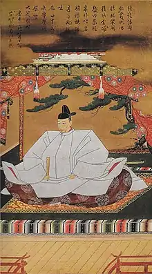 Japan's Toyotomi Hideyoshi wearing a hat influenced by wushamao（烏紗帽）