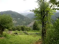 Mountains of the Tkvarcheli district