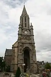 The church in Trémuson