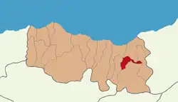 Dernekpazarı as a part of Trabzon Province