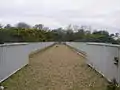 The restored viaduct trackbed