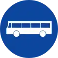 Ρ-67Exclusive bus or trolleybus crossing