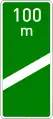Π-90γDistance marker before an exit (100 m)