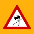 Κ-12Slippery road