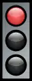 Red traffic light