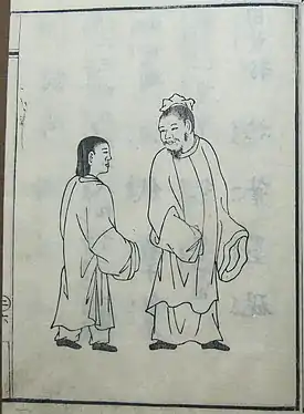 Áo viên lĩnh of Vietnamese people in Đàng Trong, 1675.