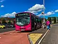 Translink Metro Scania Solar no. 796 at Dundonald Park and Ride, Belfast.