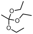 Skeletal formula of Triethylorthoacetate