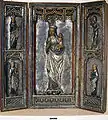 Triptych of Virgin Mary with Elisabeth of Hungary (1470)