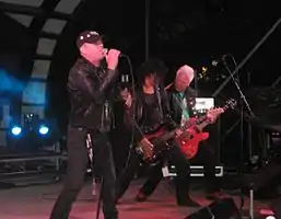 Troublemakers playing at Pretzeltown 2009