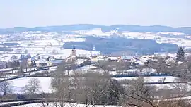 A general view of La Chapelle-du-Mont-de-France