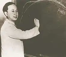 Qian Xuesen, the forefather of Chinese space program.