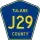 County Road J29 marker