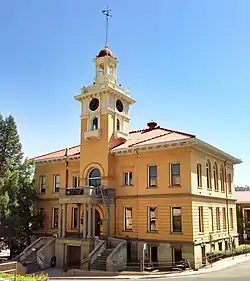 The county courthouse.