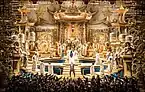 Turandot, opera by Giacomo Puccini at the stage of the Royal Opera House Muscat