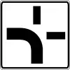 Direction of priority road