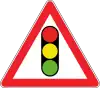 Traffic light ahead