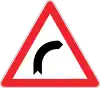 Curve to right