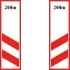 Countdown marker (200m)