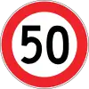 Maximum speed limit