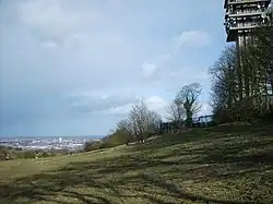 View from transmission tower on Turner's Hill