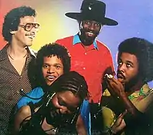 Twennynine as pictured on the cover of their 1980 album.